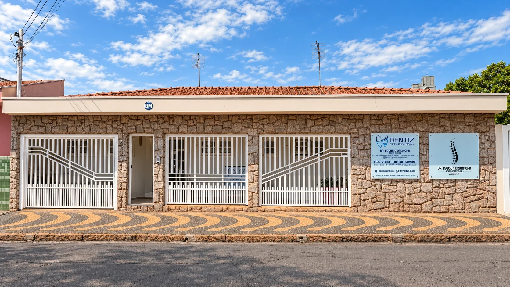 Fachada da Clínica Dentiz em Araras-SP